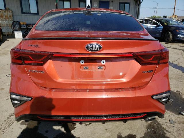 3KPF34AD3LE234266 - 2020 KIA FORTE GT LINE ORANGE photo 6