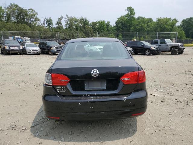 3VW2K7AJ0EM407952 - 2014 VOLKSWAGEN JETTA BASE Schwarz Foto 6