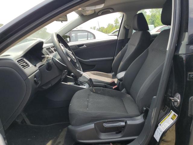 3VW2K7AJ0EM407952 - 2014 VOLKSWAGEN JETTA BASE Schwarz Foto 7