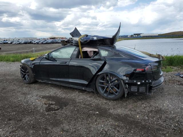 5YJSA1E5XPF500324 - 2023 TESLA MODEL S Սև լուսանկար 2