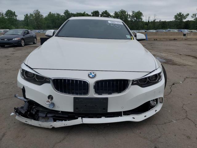 WBA4J3C52KBL11361 - 2019 BMW 430XI GRAN COUPE WHITE photo 5