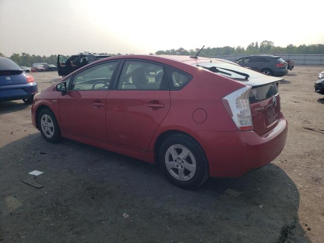 JTDKN3DU1A0200489 - 2010 TOYOTA PRIUS RED photo 2