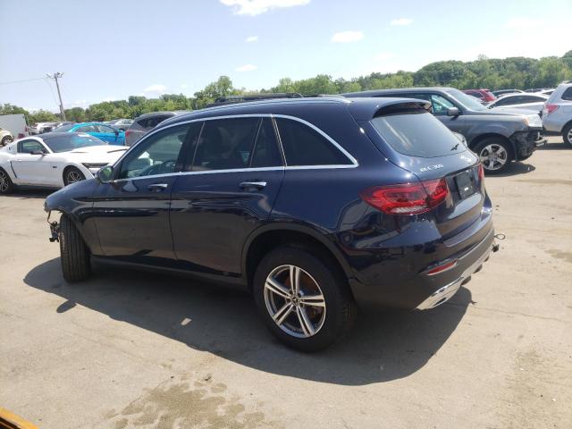 W1N0G8EB8NG040970 - 2022 MERCEDES-BENZ GLC 300 4MATIC BLUE photo 2