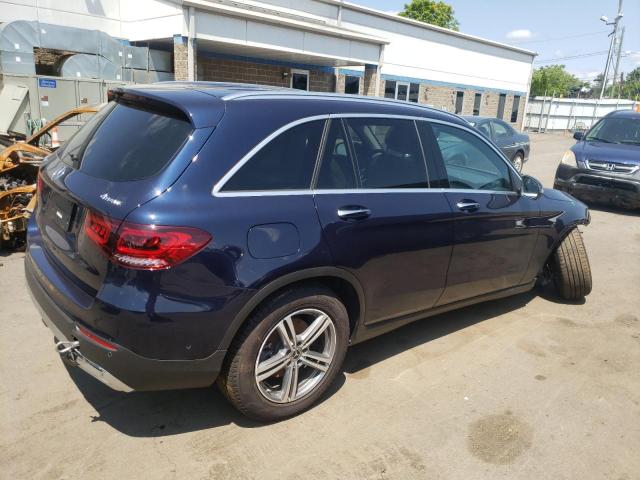 W1N0G8EB8NG040970 - 2022 MERCEDES-BENZ GLC 300 4MATIC BLUE photo 3