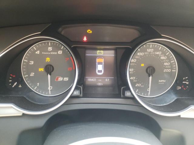 WAU3VAFR7AA014478 - 2010 AUDI S5 PRESTIGE 银色 照片 9