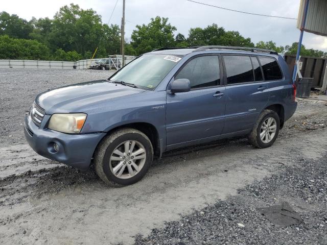 JTEEW21A970041658 - 2007 TOYOTA HIGHLANDER HYBRID BLUE photo 1