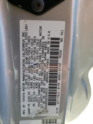 5TEUU42N58Z504870 - 2008 TOYOTA TACOMA ACCESS CAB Күміс фото 12