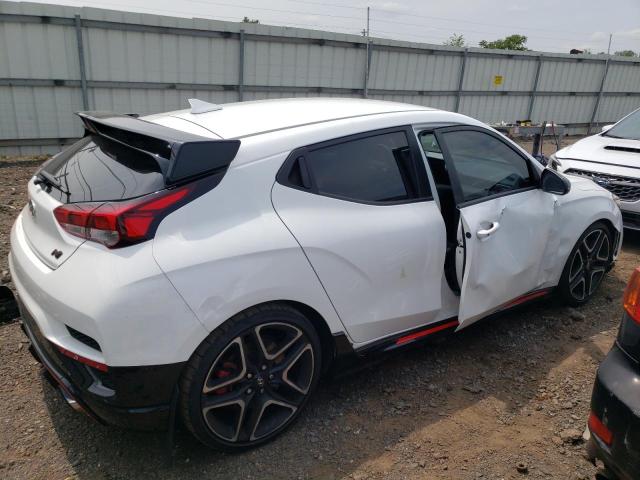 KMHT36AH6NU012323 - 2022 HYUNDAI VELOSTER N WHITE photo 3