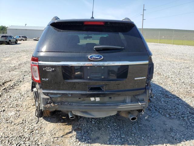 1FM5K7D88FGB30709 - 2015 FORD EXPLORER XLT BLACK photo 6