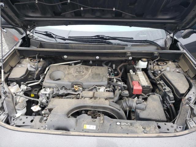 2T3H1RFV6KW019822 - 2019 TOYOTA RAV4 LE GRAY photo 11