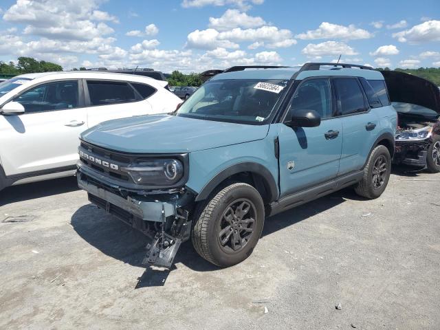 3FMCR9B67MRA22426 - 2021 FORD BRONCO SPO BIG BEND BLUE photo 1