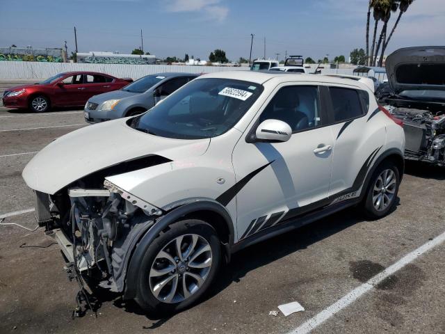 JN8AF5MR1DT206557 - 2013 NISSAN JUKE S WHITE photo 1