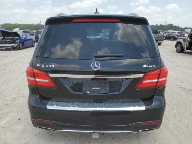 4JGDF7DE8HA854119 - 2017 MERCEDES-BENZ GLS 550 4MATIC BLACK photo 6