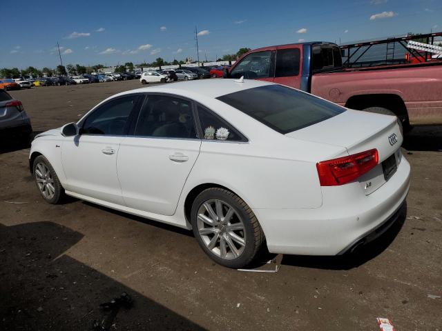 WAUHGAFC8CN146205 - 2012 AUDI A6 PRESTIGE თეთრი ფოტო 2