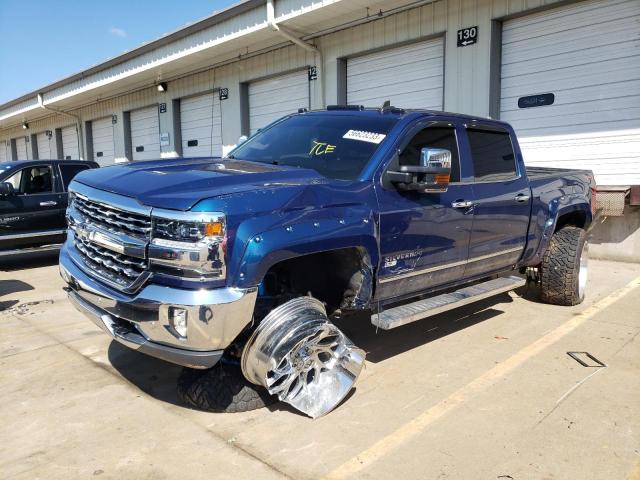 3GCUKSEJ9JG305602 - 2018 CHEVROLET SILVERADO K1500 LTZ BLUE photo 1