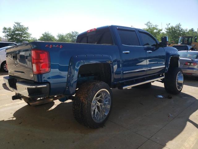 3GCUKSEJ9JG305602 - 2018 CHEVROLET SILVERADO K1500 LTZ BLUE photo 3