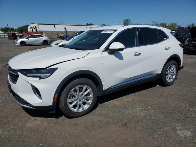 LRBFZMR46MD111808 - 2021 BUICK ENVISION PREFERRED WHITE photo 1