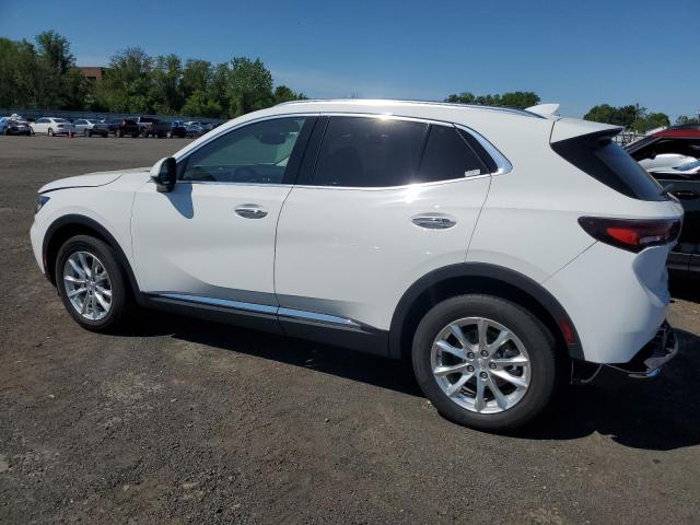 LRBFZMR46MD111808 - 2021 BUICK ENVISION PREFERRED WHITE photo 2