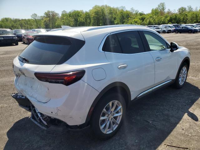 LRBFZMR46MD111808 - 2021 BUICK ENVISION PREFERRED WHITE photo 3