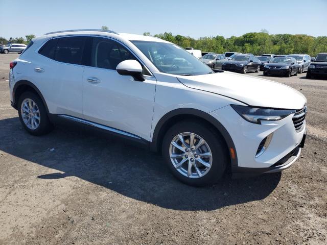 LRBFZMR46MD111808 - 2021 BUICK ENVISION PREFERRED WHITE photo 4