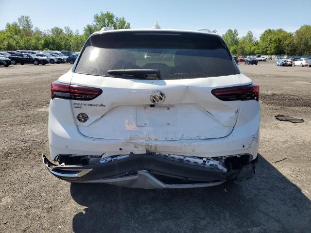 LRBFZMR46MD111808 - 2021 BUICK ENVISION PREFERRED WHITE photo 6
