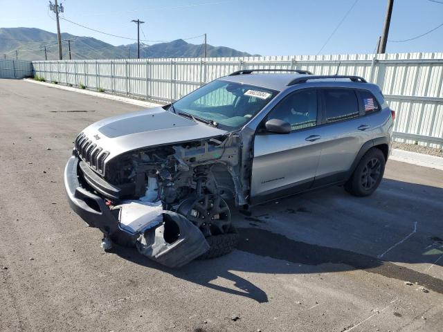 1C4PJMBS6HW521508 - 2017 JEEP CHEROKEE TRAILHAWK SILVER photo 1