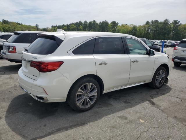 5J8YD7H50JL000677 - 2018 ACURA MDX SPORT HYBRID TECHNOLOGY WHITE photo 3