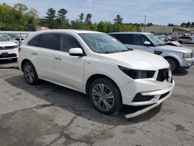 5J8YD7H50JL000677 - 2018 ACURA MDX SPORT HYBRID TECHNOLOGY WHITE photo 4