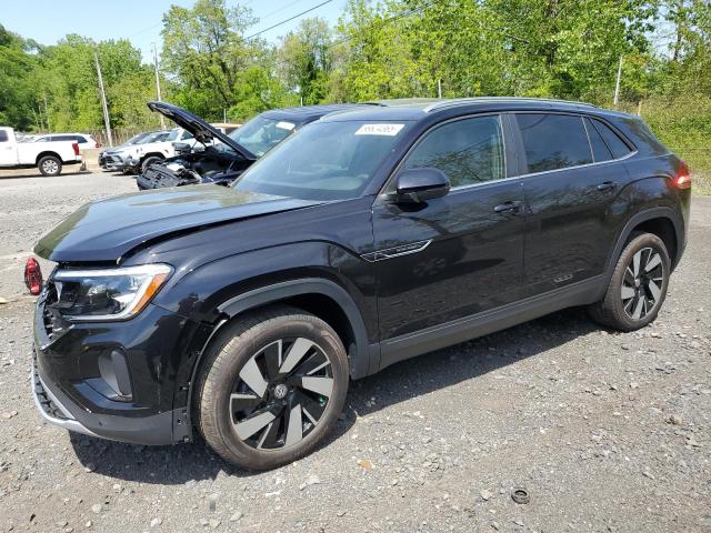 1V2KE2CA5SC206361 - 2025 VOLKSWAGEN ATLAS CROS SE BLACK photo 1