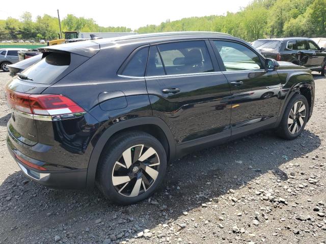1V2KE2CA5SC206361 - 2025 VOLKSWAGEN ATLAS CROS SE BLACK photo 3