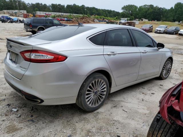 3FA6P0K98ER277364 - 2014 FORD FUSION TITANIUM SILVER photo 3