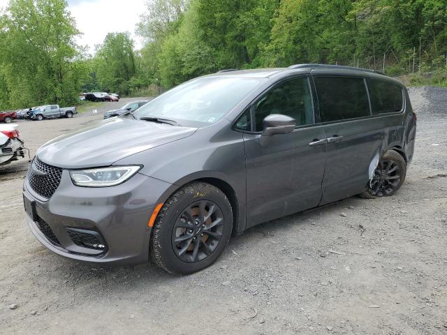 2C4RC3BG6NR174274 - 2022 CHRYSLER PACIFICA TOURING L GRAY photo 1