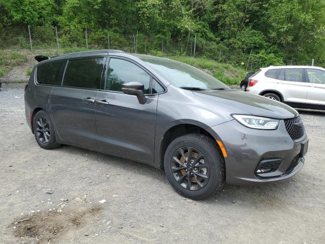 2C4RC3BG6NR174274 - 2022 CHRYSLER PACIFICA TOURING L GRAY photo 4