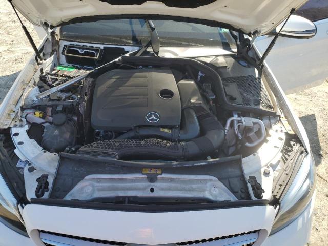 55SWF8EB5LU327421 - 2020 MERCEDES-BENZ C 300 4MATIC WHITE photo 11