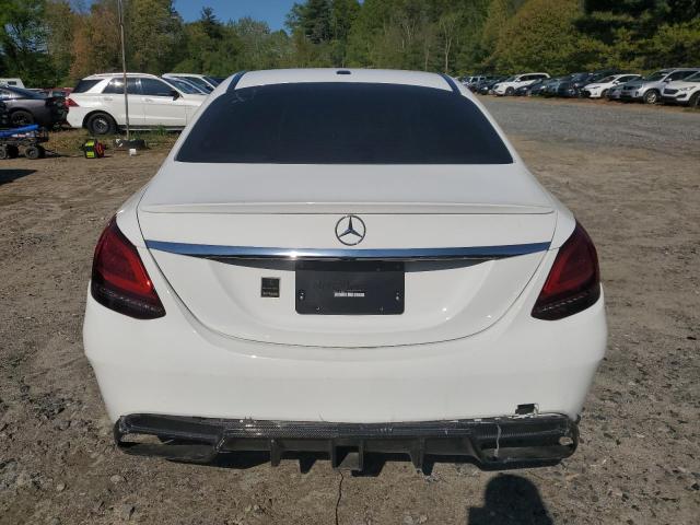 55SWF8EB5LU327421 - 2020 MERCEDES-BENZ C 300 4MATIC WHITE photo 6