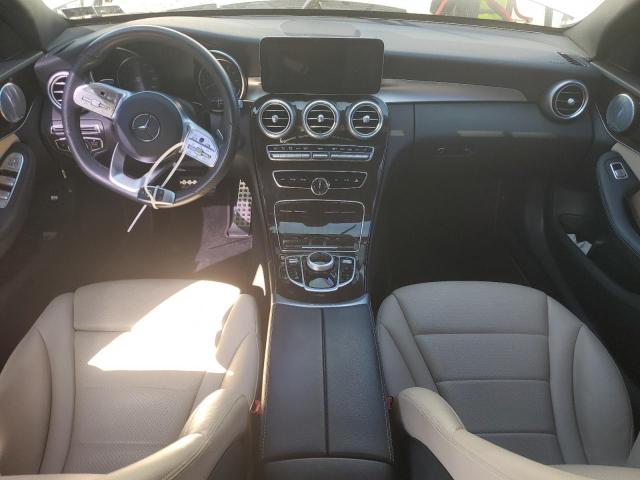 55SWF8EB5LU327421 - 2020 MERCEDES-BENZ C 300 4MATIC WHITE photo 8