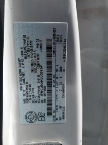 1FMCU9J94JUD09141 - 2018 FORD ESCAPE TITANIUM თეთრი ფოტო 14