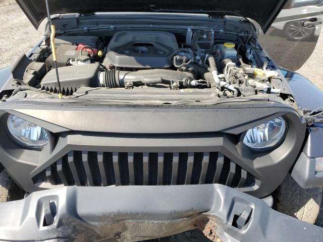 1C4HJXEN5KW686887 - 2019 JEEP WRANGLER U SAHARA Մոխրագույն լուսանկար 12