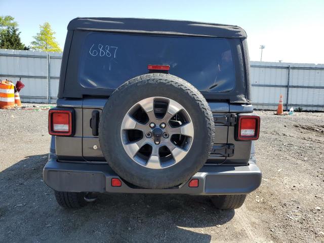 1C4HJXEN5KW686887 - 2019 JEEP WRANGLER U SAHARA Մոխրագույն լուսանկար 6