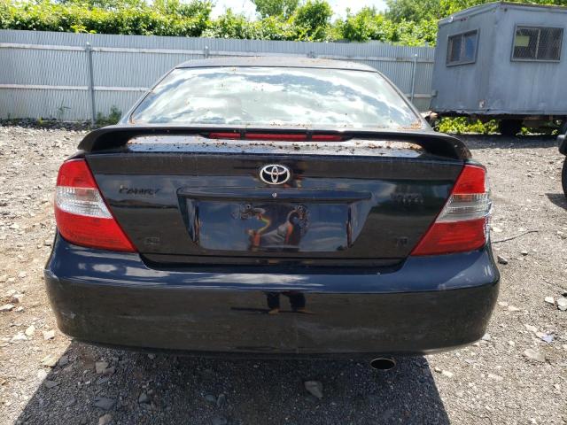 4T1BF32K82U031530 - 2002 TOYOTA CAMRY LE BLACK photo 6