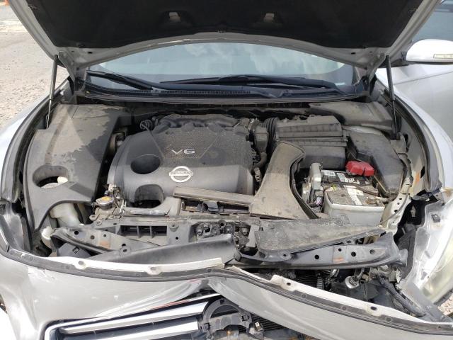 1N4AA5AP5DC841803 - 2013 NISSAN MAXIMA S SILVER photo 11