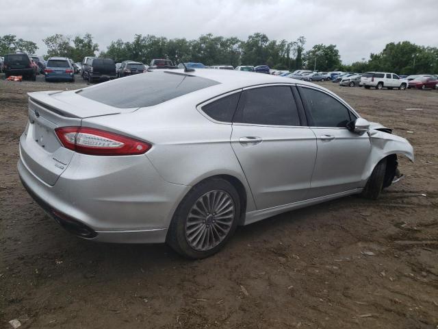 3FA6P0D9XER100182 - 2014 FORD FUSION TITANIUM SILVER photo 3