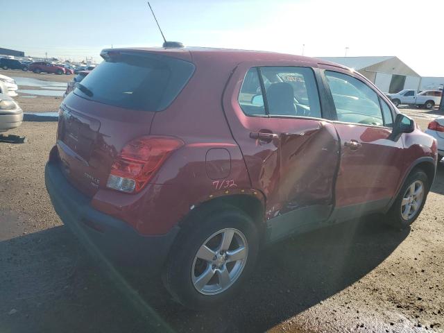 KL7CJPSBXFB145641 - 2015 CHEVROLET TRAX 1LS RED photo 3