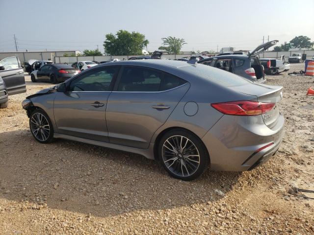 KMHD04LB0JU559317 - 2018 HYUNDAI ELANTRA SPORT SILVER photo 2