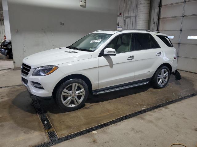 4JGDA5HB5FA519979 - 2015 MERCEDES-BENZ ML 350 4MATIC WHITE photo 1