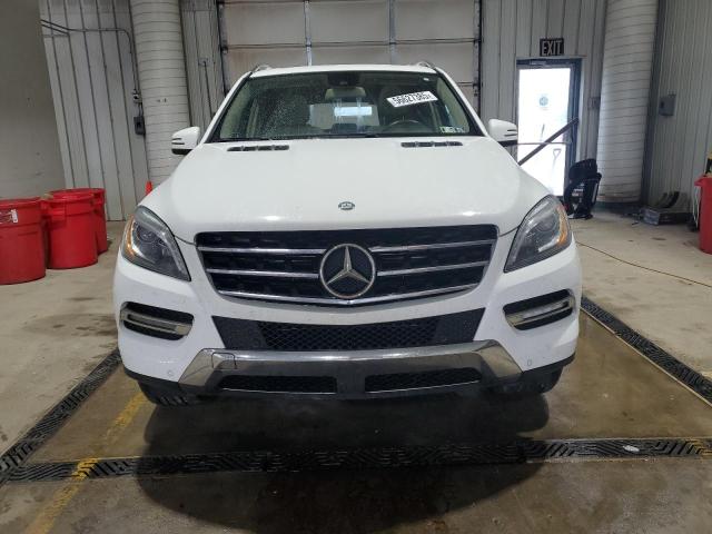 4JGDA5HB5FA519979 - 2015 MERCEDES-BENZ ML 350 4MATIC WHITE photo 5