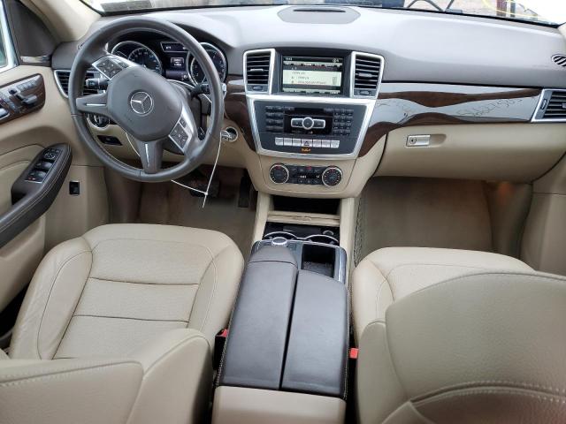 4JGDA5HB5FA519979 - 2015 MERCEDES-BENZ ML 350 4MATIC WHITE photo 8