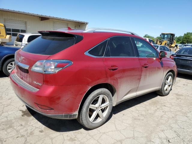 2T2BK1BA4AC024254 - 2010 LEXUS RX 350 RED photo 3