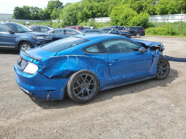 1FA6P8TD5L5126841 - 2020 FORD MUSTANG BLUE photo 3