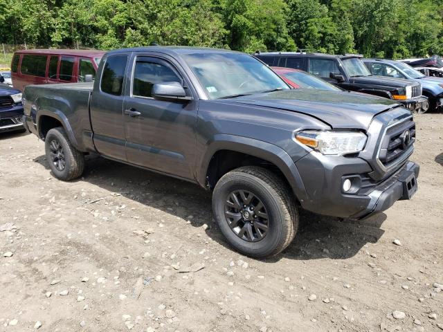 3TYSZ5AN9MT010457 - 2021 TOYOTA TACOMA ACCESS CAB ნაცრისფერი ფოტო 4